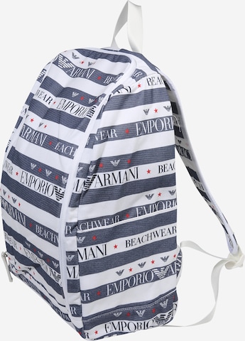 Emporio Armani Backpack in Blue: front