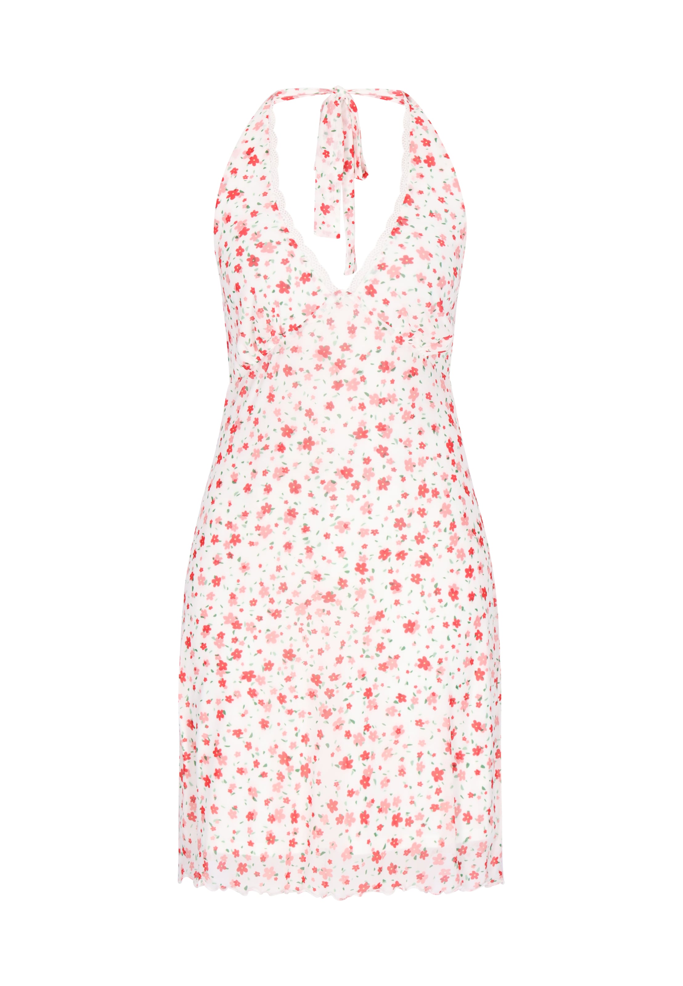 MYMO Jurk in Rood: voorkant