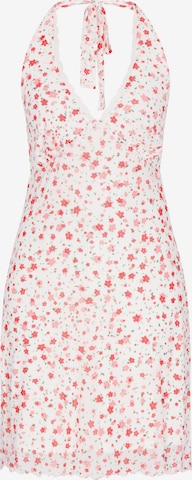 MYMO - Vestido em vermelho: frente