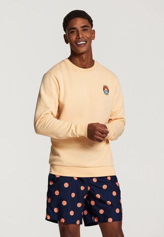 Shiwi Sweatshirt 'No Bad Days' in Orange