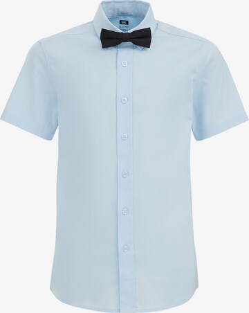 Coupe regular Chemise WE Fashion en bleu : devant