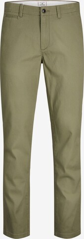 JACK & JONES Chino Pants 'Marco Fred AKM' in Green: front
