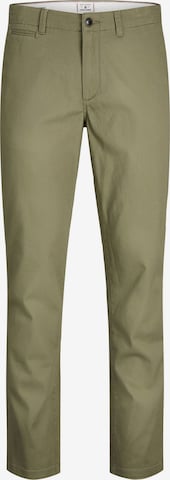 Pantalon chino 'Marco Fred AKM' JACK & JONES en vert : devant