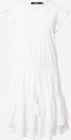 Lauren Ralph Lauren - Vestido de verano 'FANDISSA' en blanco: frente