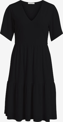 VILA Summer Dress 'Natalie' in Black: front