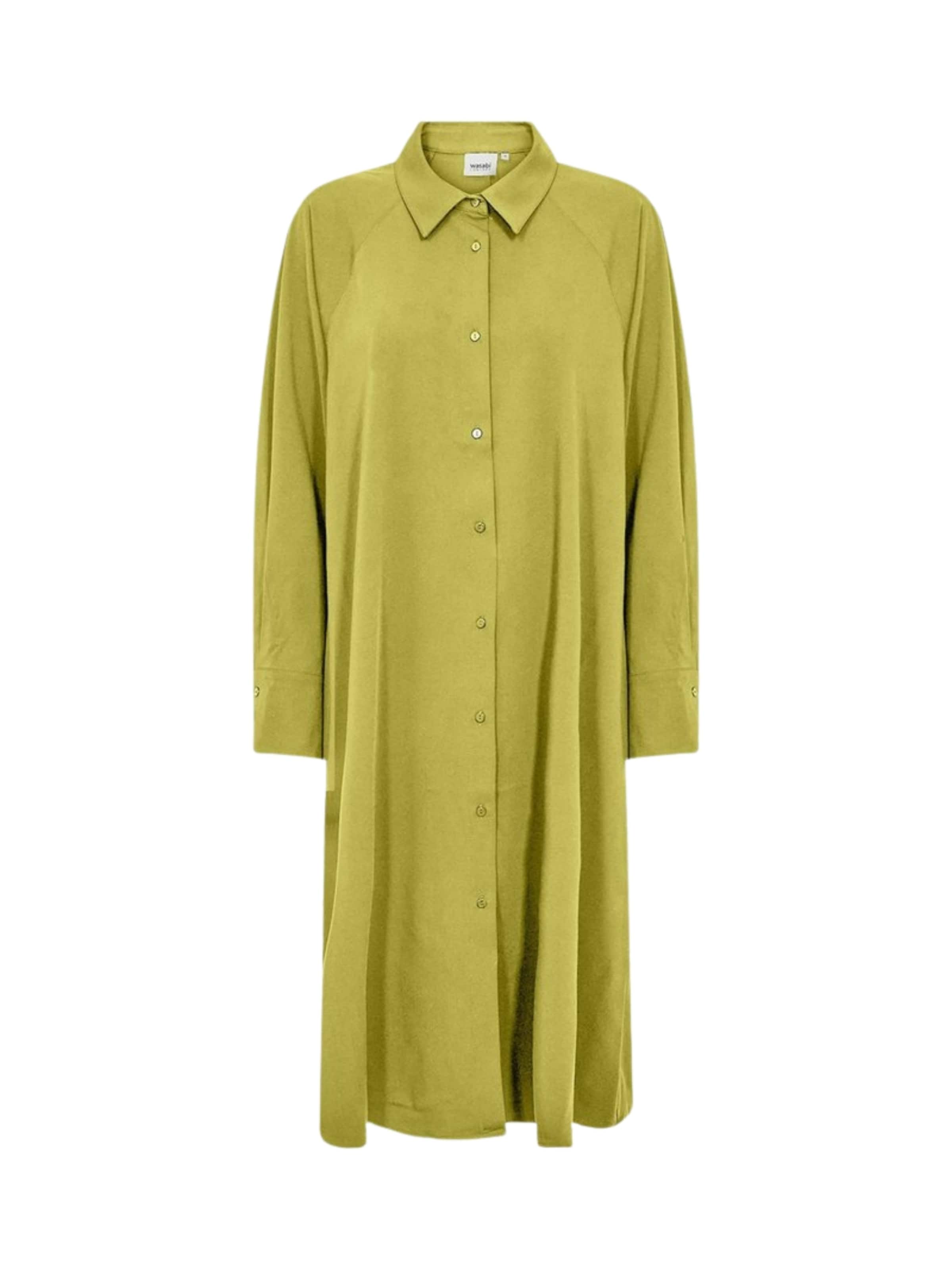 Wasabi Concept Šaty ' WA-SALLY 3 ' – zelená: přední strana