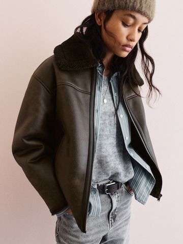 Pull&Bear Between-season jacket in Brown