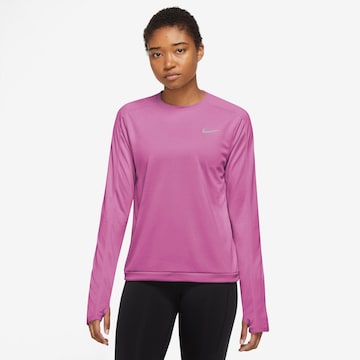 NIKE Funktionsshirt 'PACER' in Pink: predná strana