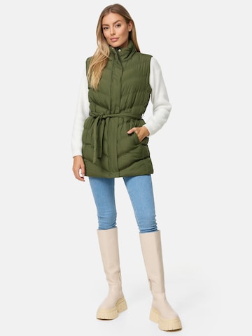 Gilet 'Cruz' Threadbare en vert