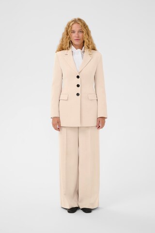 Wide Leg Pantalon à plis 'HollynIW' InWear en beige