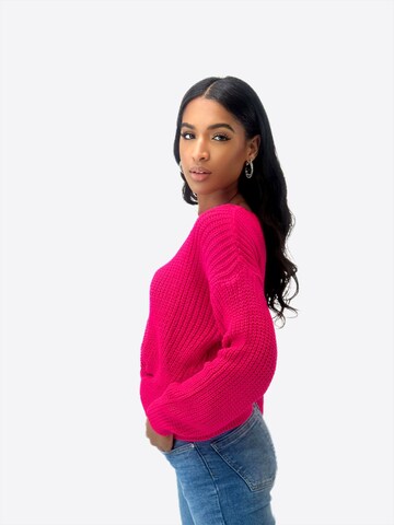 Elara Pullover in Pink