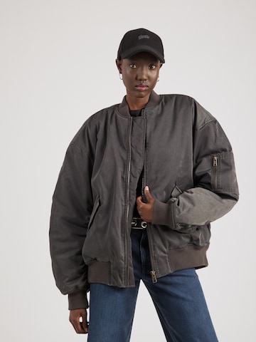 WEEKDAY Between-season jacket in Beige: front