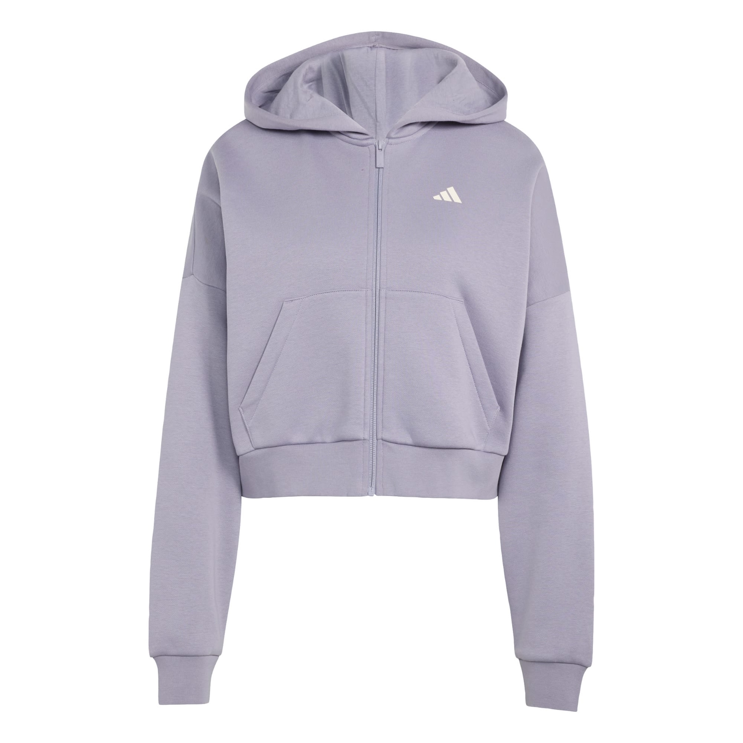 ADIDAS SPORTSWEAR - Casaco de treino em moletão 'Studio' em roxo