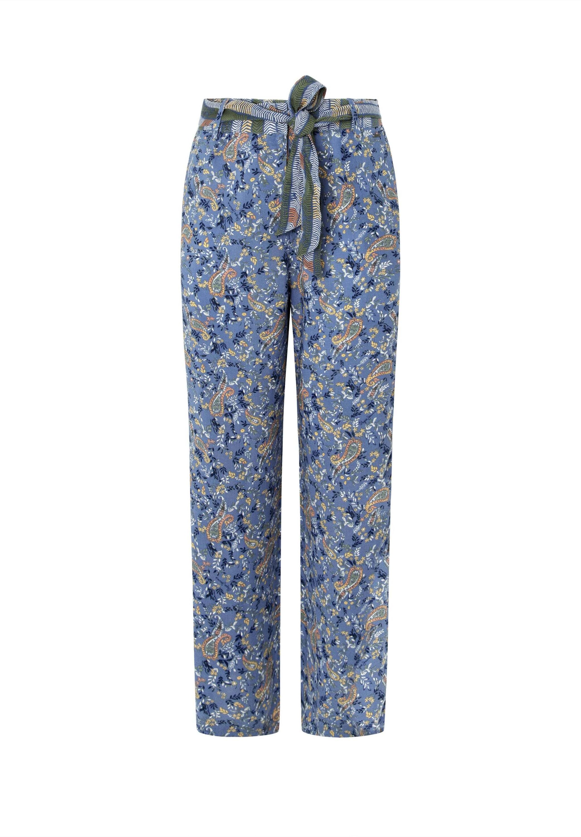 Pepe Jeans Loosefit Broek 'Monica' in Blauw: voorkant