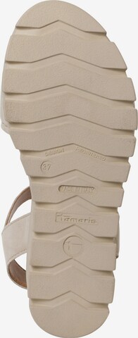 TAMARIS Sandals in Beige