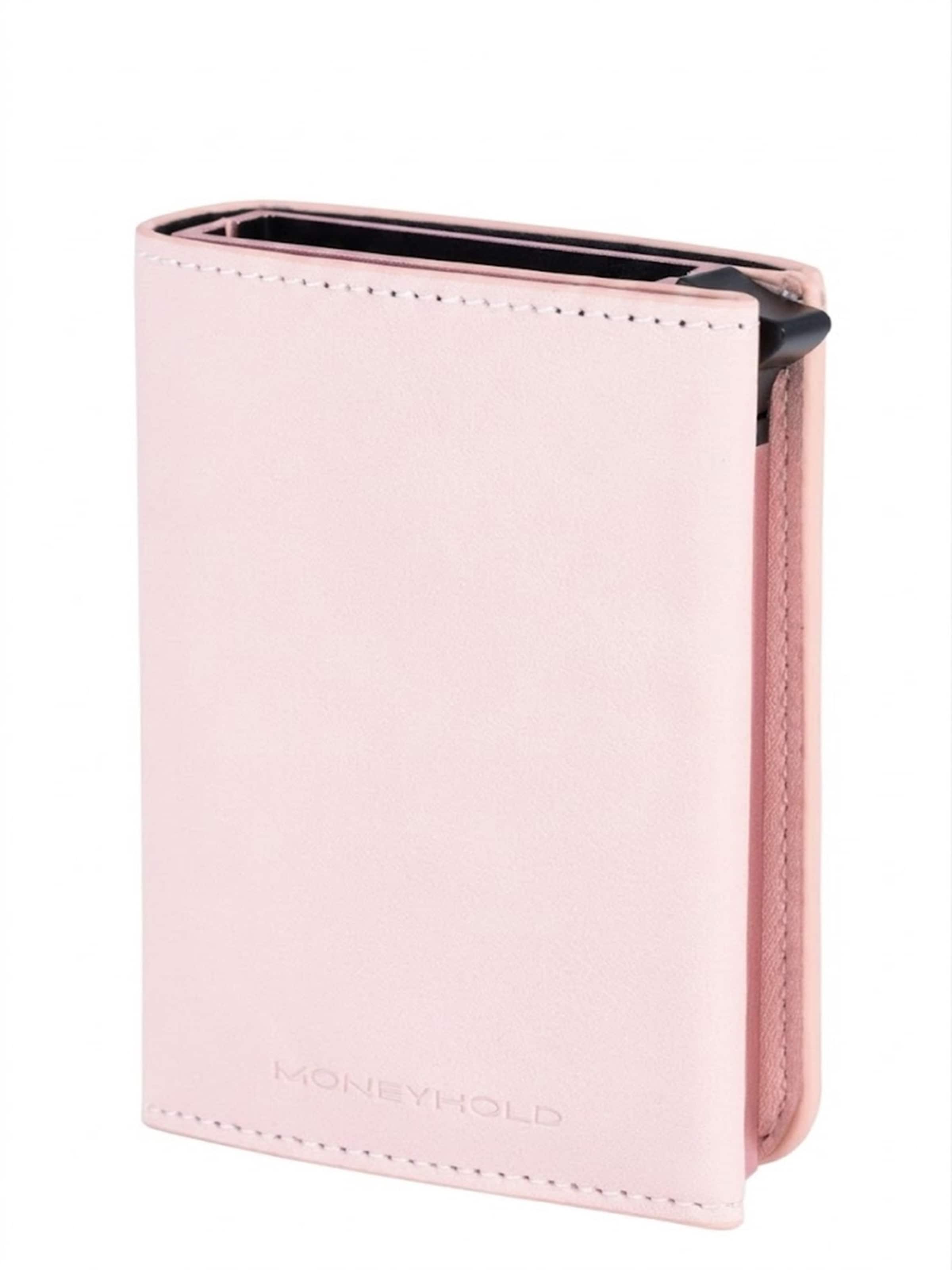Portamonete di Moneyhold in rosa: frontale