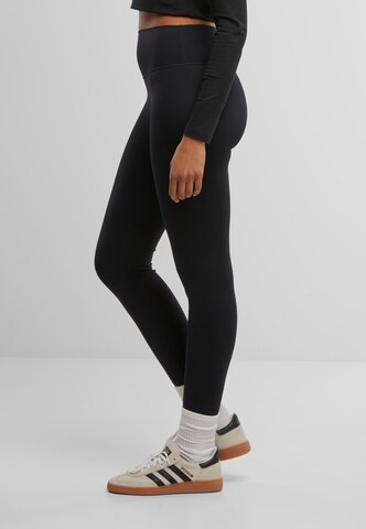 Urban Classics Skinny Leggings in Schwarz