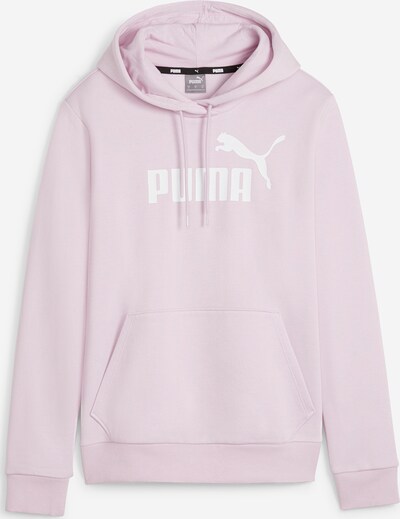 PUMA Sportiska tipa džemperis 'ESS', krāsa - rožkrāsas / balts, Preces skats