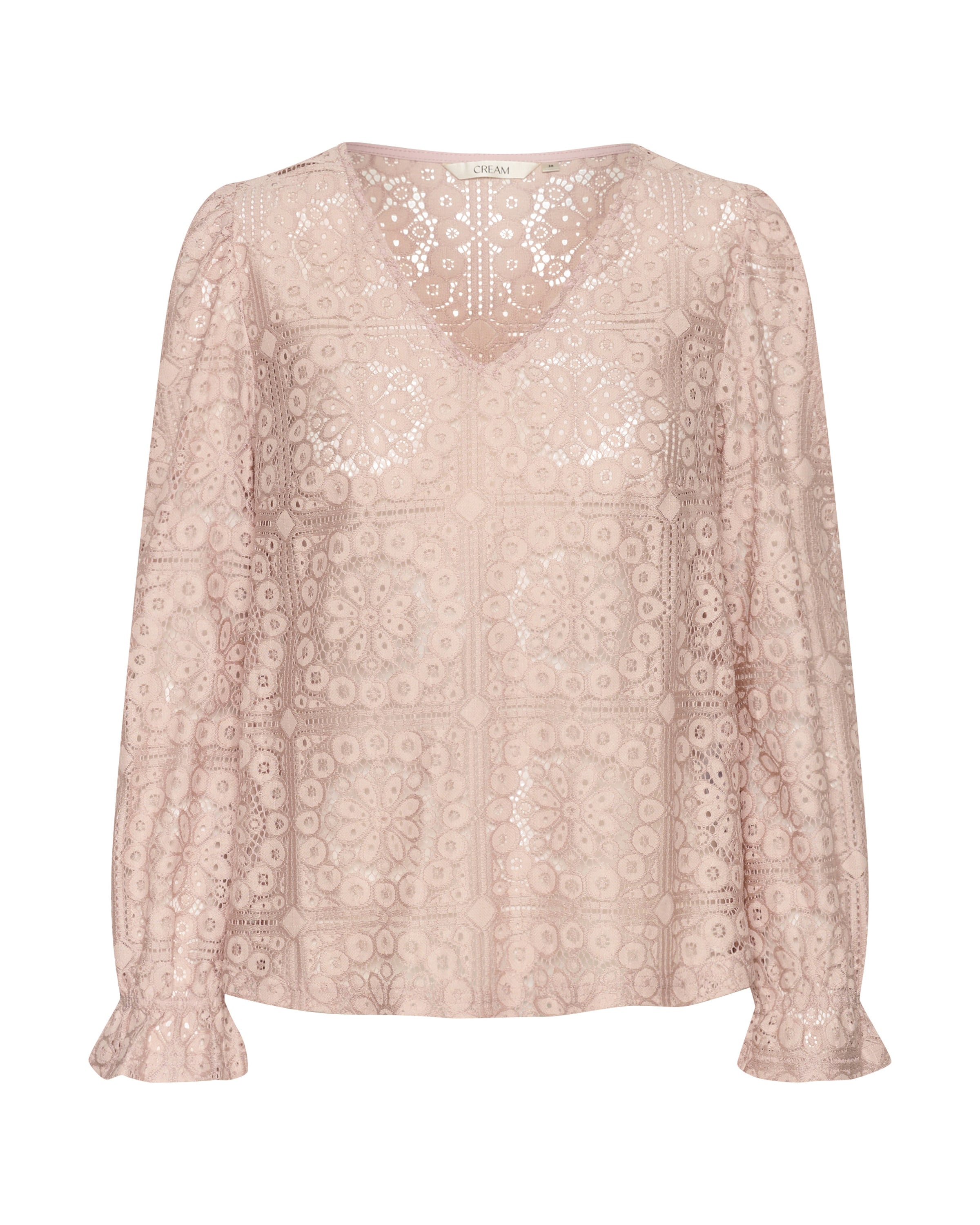 Cream Bluse 'Tiley' in Beige: Vorderseite