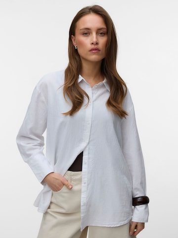 Chemisier 'VMMarley' VERO MODA en blanc : devant