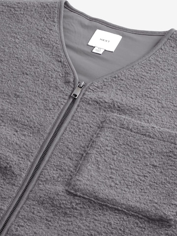 Giacca di pile di Next in grigio