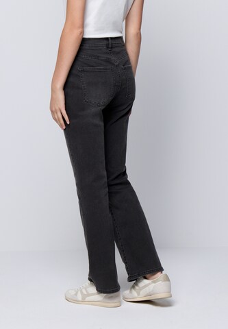 Street One Studio Bootcut Jeans in Schwarz