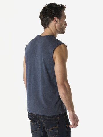 KOROSHI T-shirt i blå