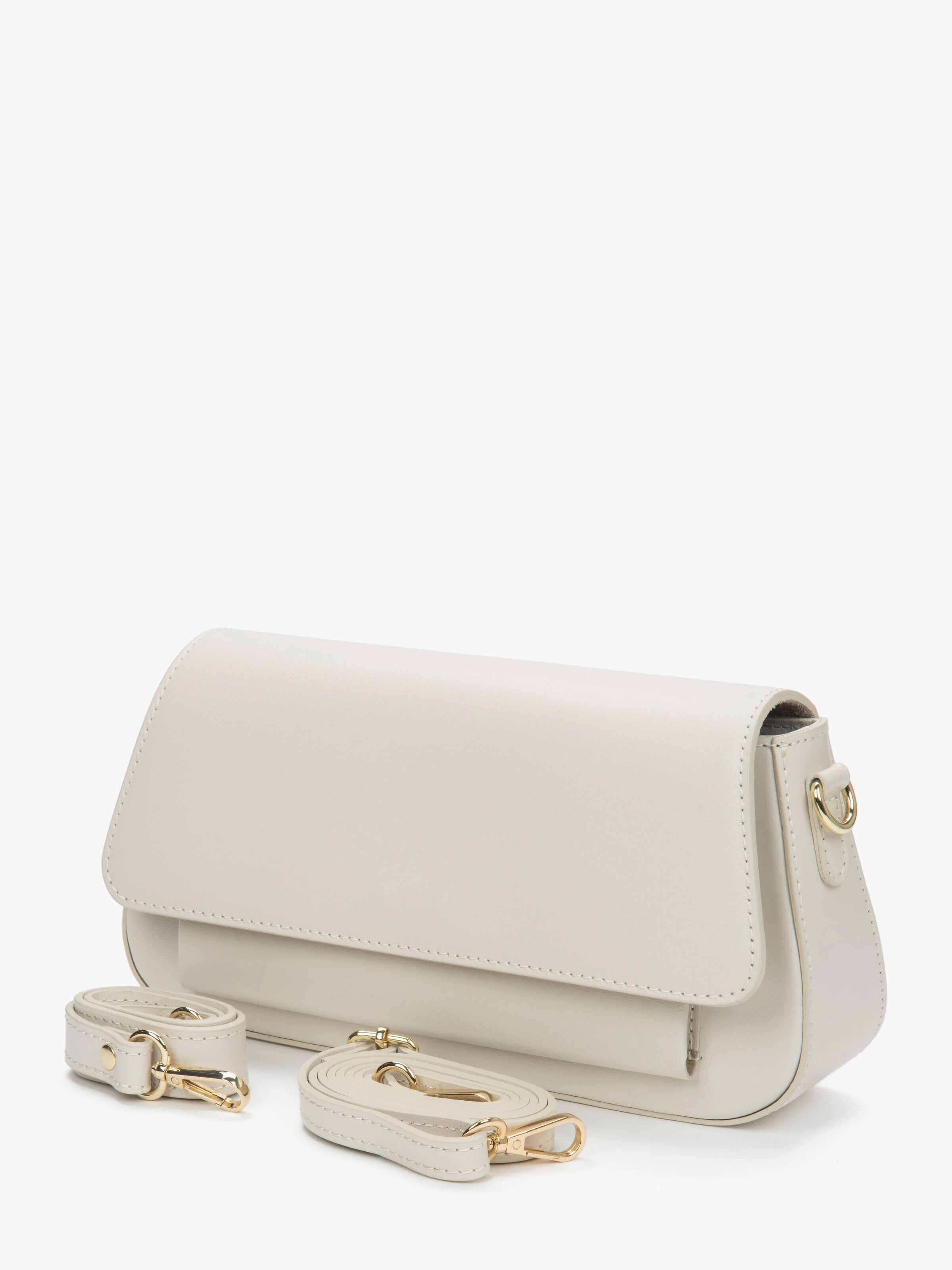 Estro Skuldertaske '1348' i beige