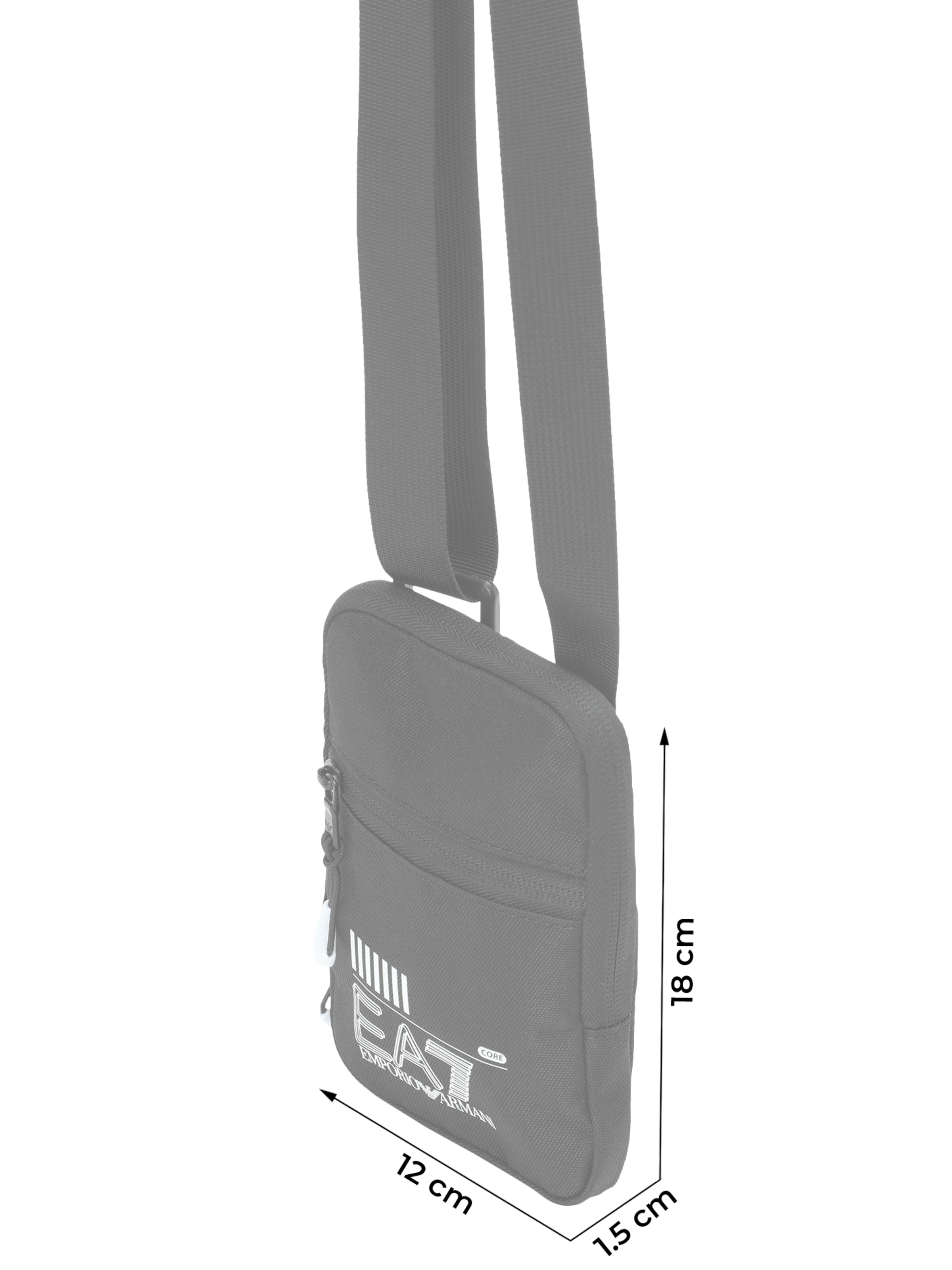 Sac à bandoulière EA7 Emporio Armani en noir