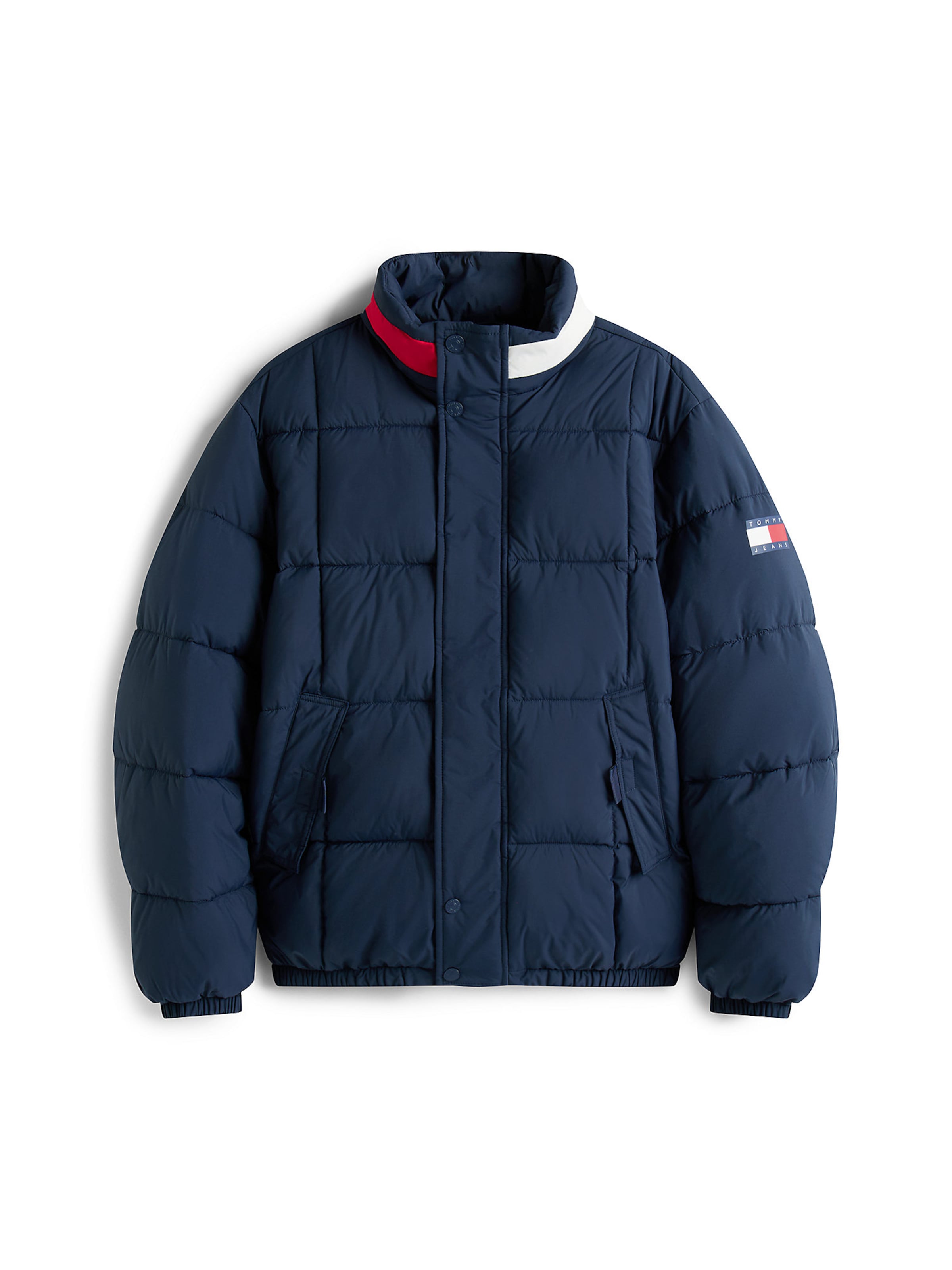 Tommy Jeans Winterjacke in Blau: Vorderseite