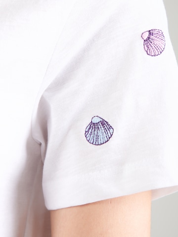 NÜMPH Shirt 'NUShellpa' in White