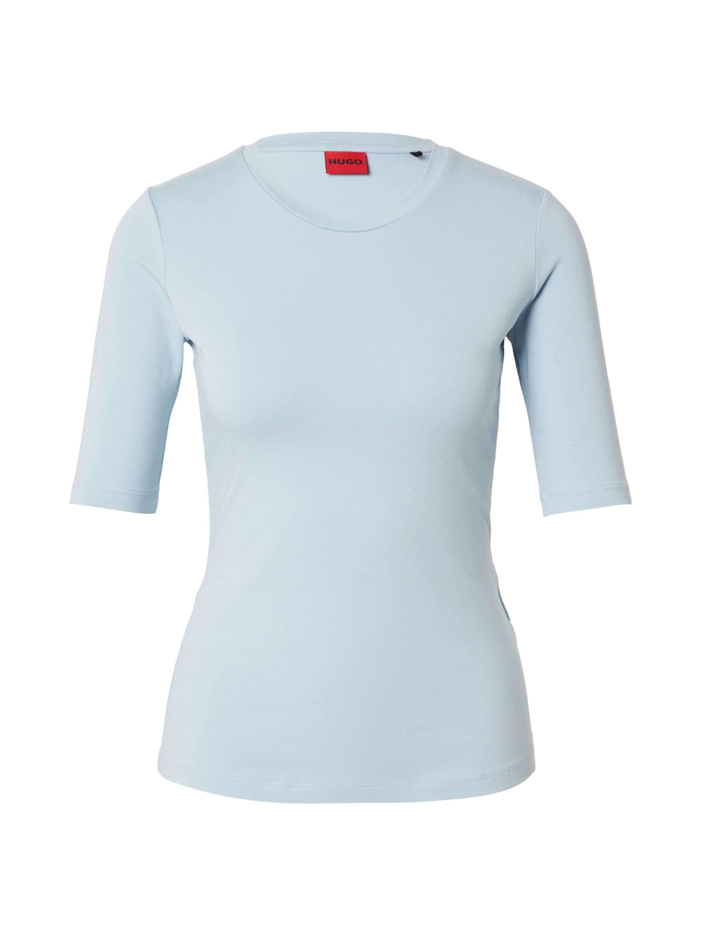 HUGO Tričko 'Darnelia' – modrá: přední strana
