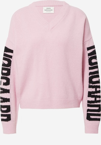 MADS NORGAARD COPENHAGEN Sweater 'Winona' in Pink: front