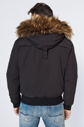 Harlem Soul Winterjacke in Schwarz