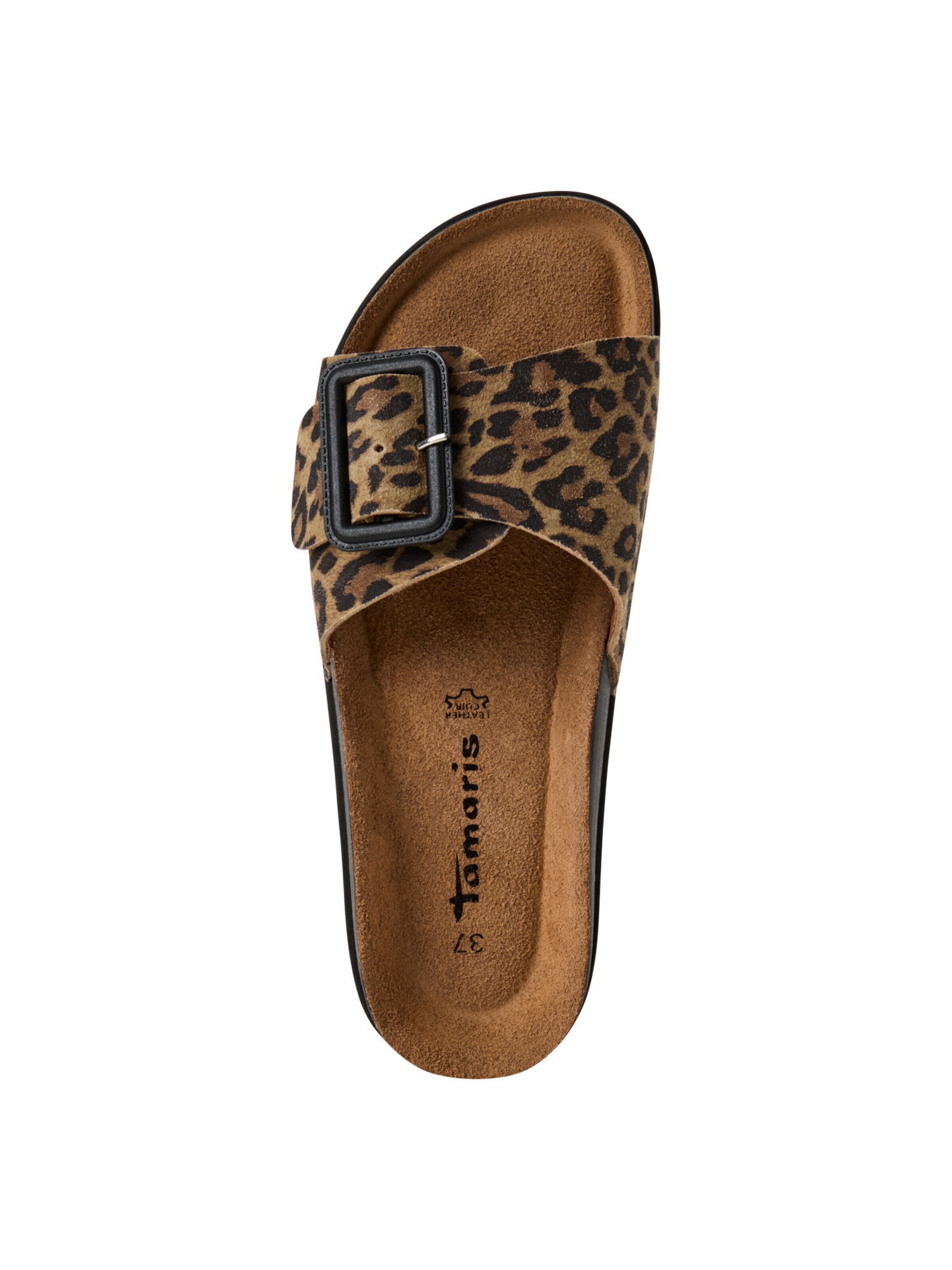 Mule Tamaris en marron