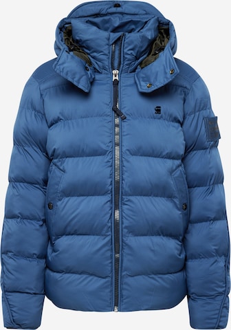 G-Star RAW Зимняя куртка 'Whistler' в Синий: спереди