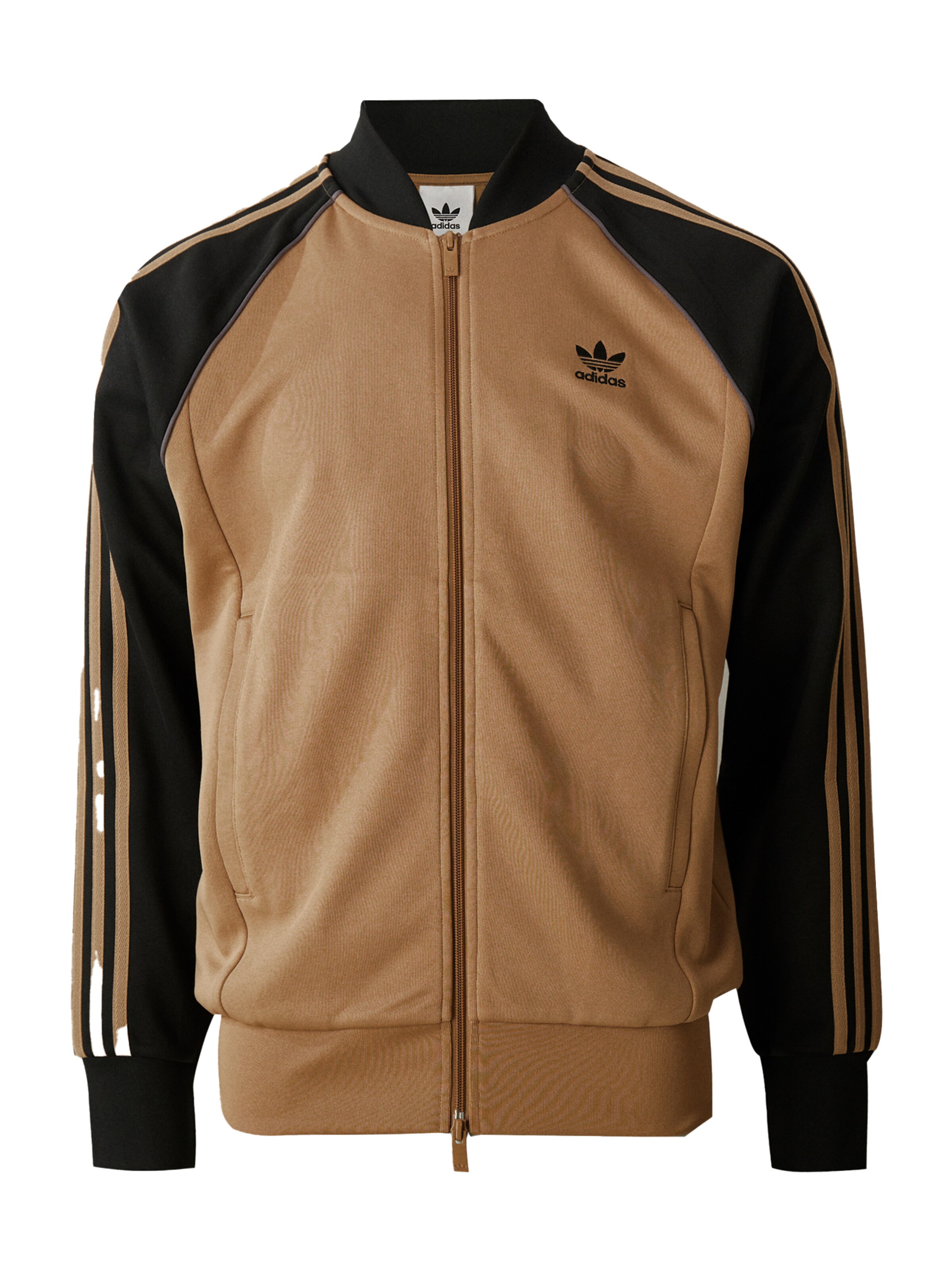 ADIDAS ORIGINALS Спортивная куртка 'Adicolor Classics Sst' в Коричневый: спереди