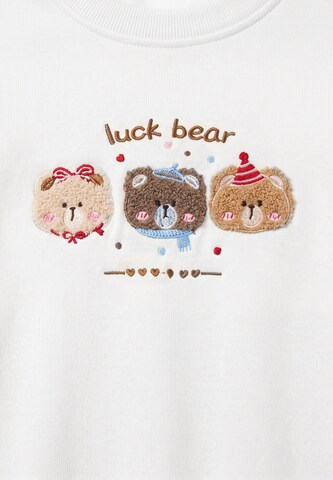 Sweat-shirt 'Pop' MYMO en blanc