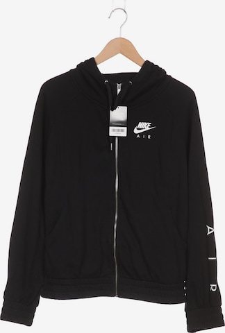 NIKE Kapuzenpullover XL in Schwarz: predná strana