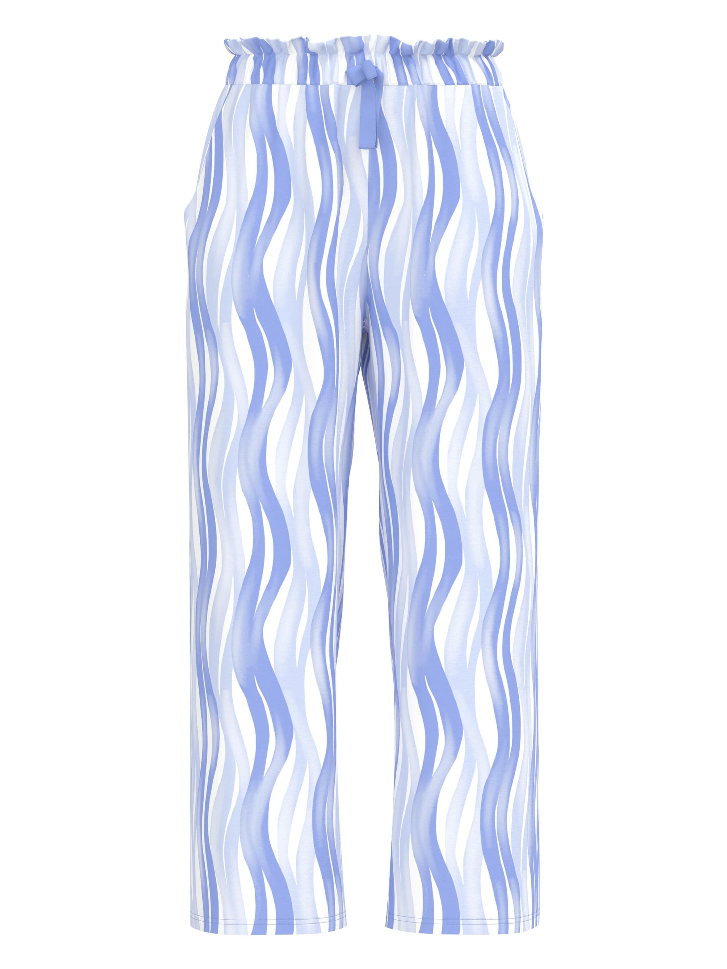 CALIDA Pyjamahose 'Favourites Ocean'‌‌‌‌‌‌‌‌‌ in Blau: Vorderseite