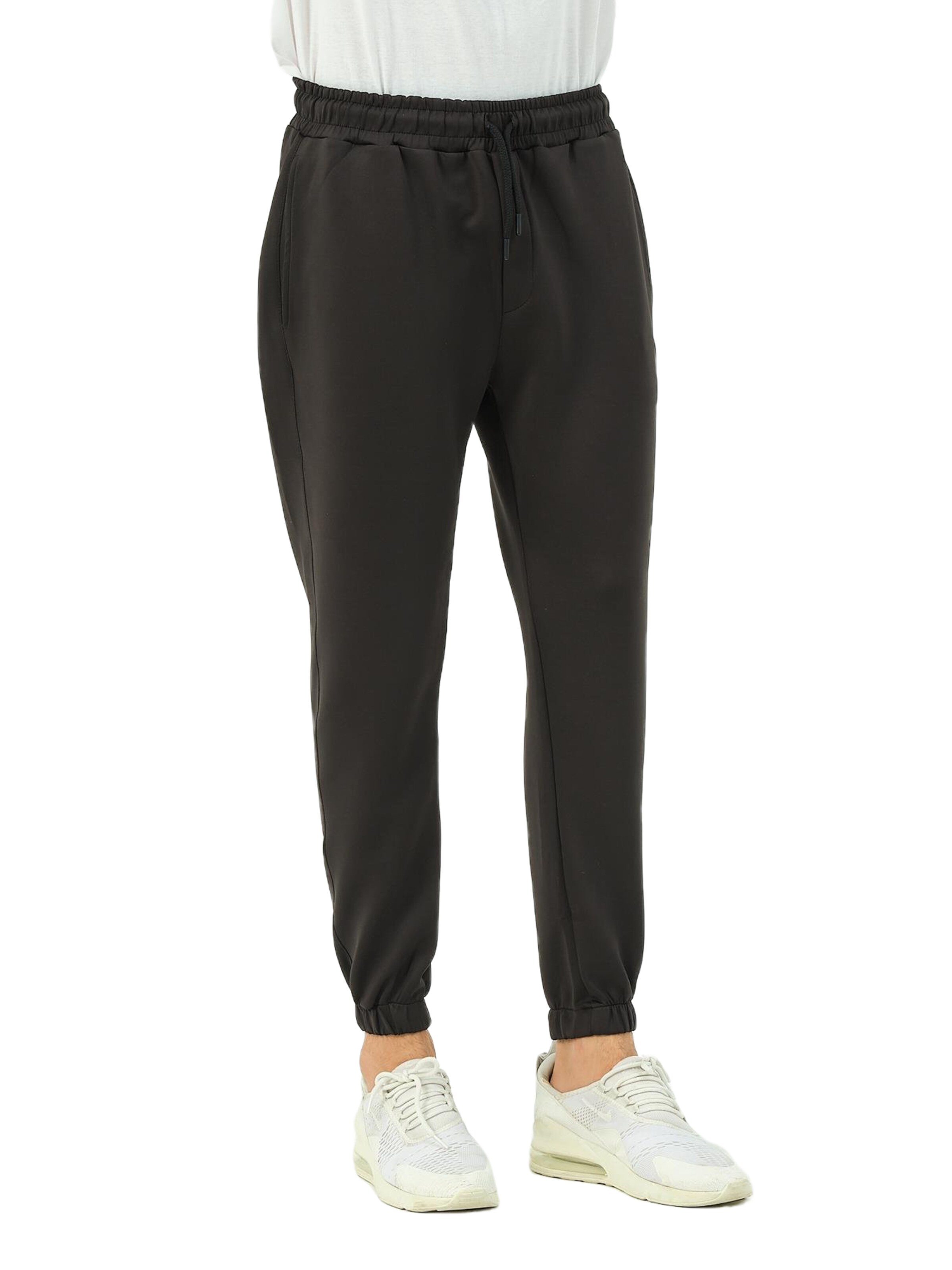 Effilé Pantalon C&City en noir