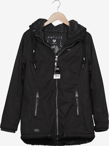 Ragwear Mantel M in Schwarz: Vorderseite