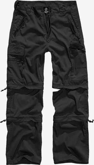 Brandit Pantalon cargo 'Savannah' en noir, Vue avec produit