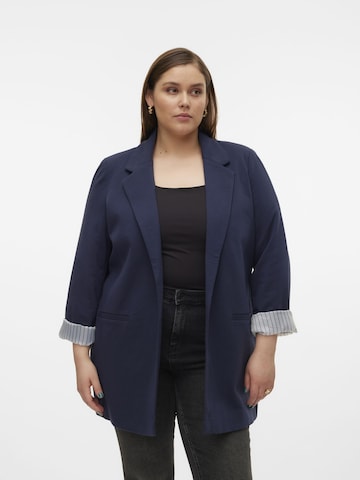 Vero Moda Curve Blazer 'CHARUKI' in Blau