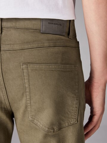 Coupe slim Jean Next en marron