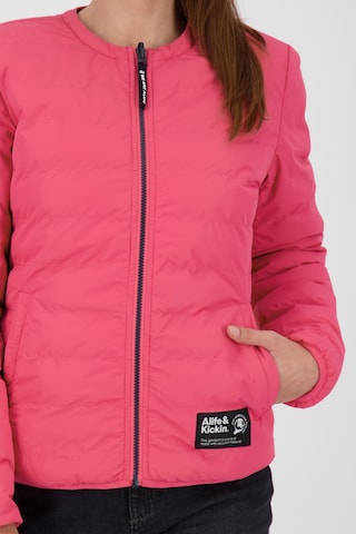 Alife and Kickin Between-season jacket 'NovaAK' in Pink