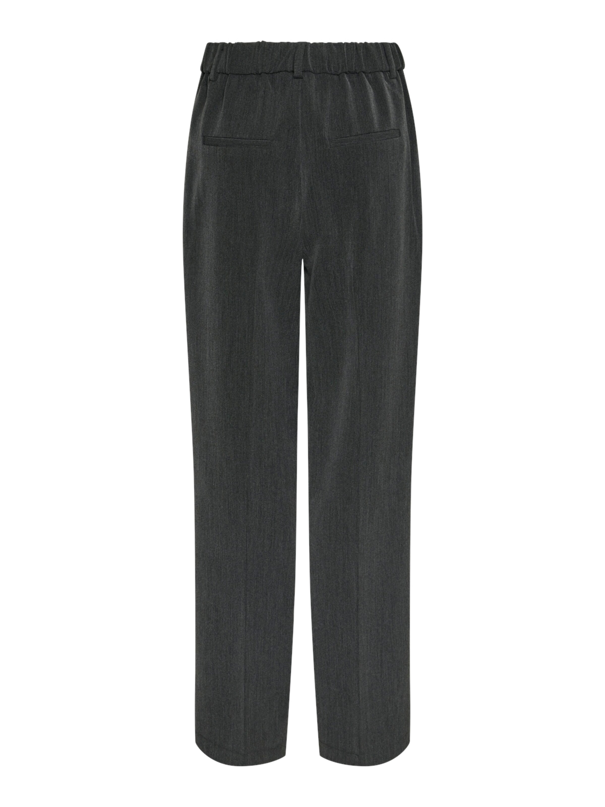 YAS Широкий Плиссированные брюки 'YASLIKKA' в Серый