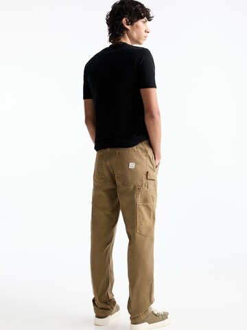 Pull&Bear Loosefit Cargobroek in Bruin