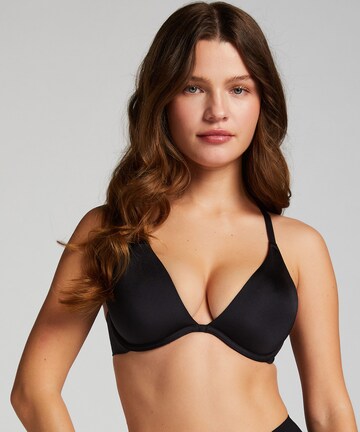 Hunkemöller Triangle Bra in Black