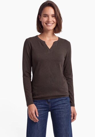 T-shirt CECIL en marron : devant